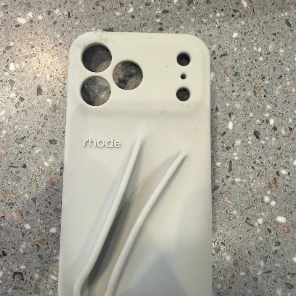 RHODE Off-White Phone 17 pro max Case - Picture 1 of 4